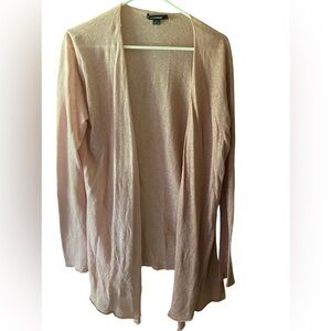 ACROBAT EUC WOMENS CARDIGAN IN SOFT PINK SZ L